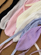 Women Japanese Lolita Tube Mesh Sock Strap 8843