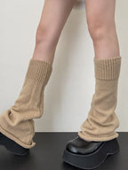 Women's Flare Kniited Leg Warmers Boot Cuffs Socks 8054