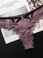 Women's Color G-string Lace Underwear 8807 (M/L)