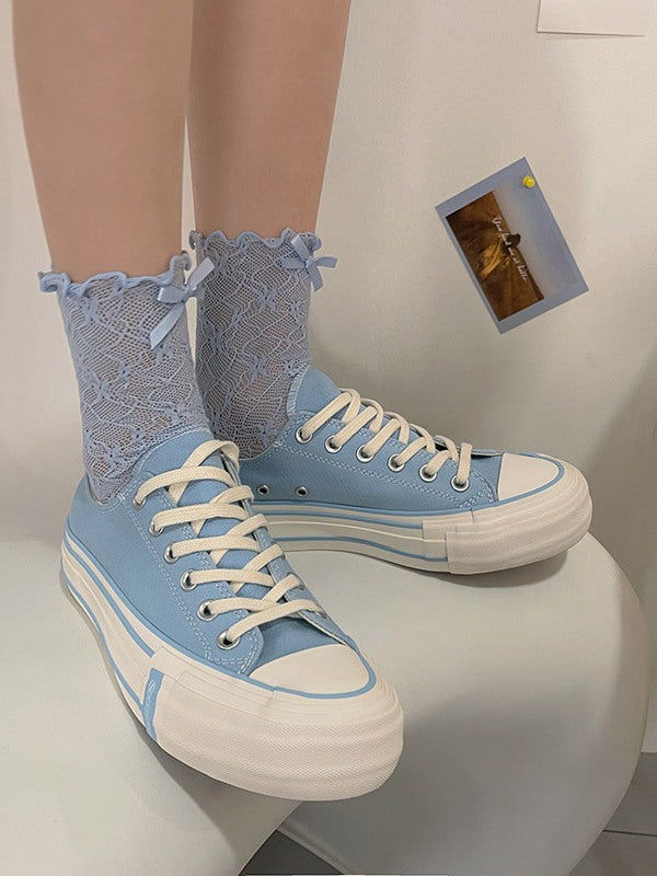 Womens Socks Lace Fishnet Patterned 8920