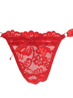 Women's Side Tie G String Thong Lace Thong Panties Underwear L041