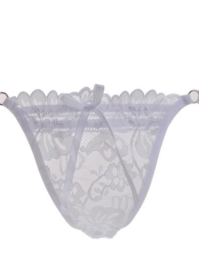 Women's Side Tie G String Thong Lace Thong Panties Underwear L041