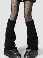 Women's Flare Kniited Leg Warmers Boot Cuffs Socks 8054