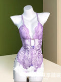 Woman Lingerie Hollow Out Lace Bodysuit P003/8012