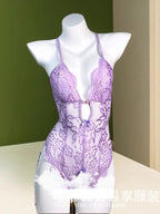 Woman Lingerie Hollow Out Lace Bodysuit P003/8012