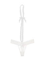Women's Elegant Lace Panties Halter Neck Straps L003 (M/L)
